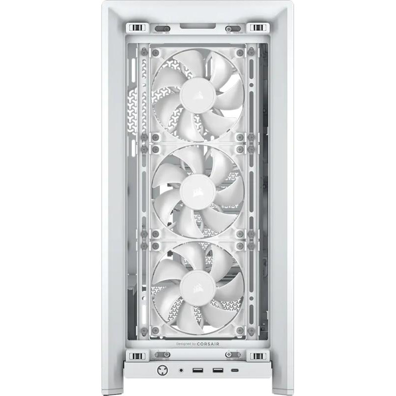 CORSAIR FRAME 4000D RS Mid-Tower, White