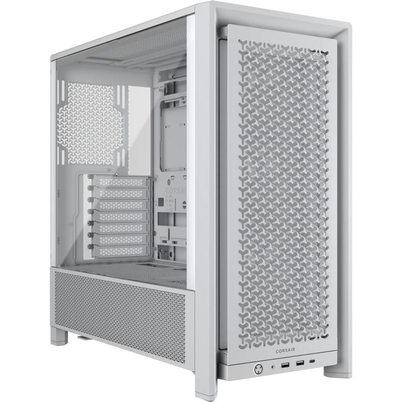 CORSAIR FRAME 4000D RS Mid-Tower, White – Image 2