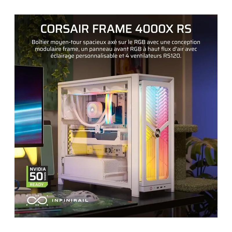 CORSAIR FRAME 4000X RS, WHITE – Image 5