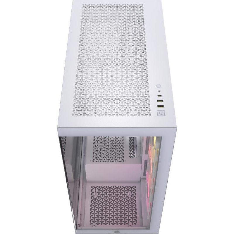CORSAIR iCUE LINK 3500X RGB Mid-Tower PC Case, White – Image 2