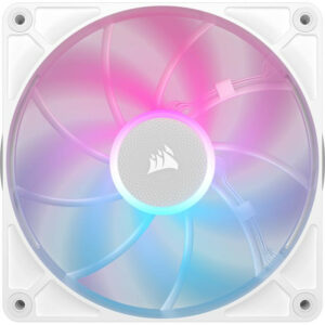 CORSAIR iCUE LINK RX140 MAX RGB Boitier PC Ventilateur 14 cm Blanc 2 pièce(s)