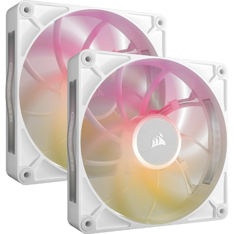 CORSAIR iCUE LINK RX140 MAX RGB Boitier PC Ventilateur 14 cm Blanc 2 pièce(s) – Image 2