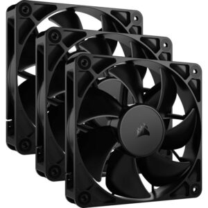 CORSAIR RS120 Boitier PC Ventilateur 12 cm Noir 3 pièce(s)