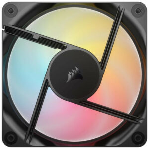 CORSAIR RS120-R ARGB Boitier PC Ventilateur 12 cm Noir 3 pièce(s)