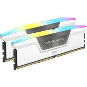 CORSAIR Vengeance RGB CMH32GX5M2B6000Z30W module de mémoire 32 Go 2 x 16 Go DDR5 288-pin DIMM