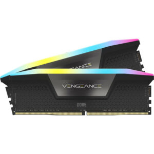 CORSAIR VENGEANCE RGB D5 5200 16GB (2 x 8GB) CL40 AMD EXPO & Intel XMP WHITE