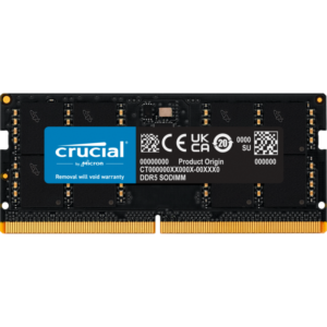 CRUCIAL CT16G56C46S5T module de mémoire 16 Go 1 x 16 Go DDR5 262-pin SO-DIMM ECC