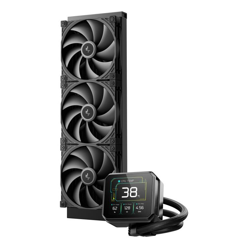 DEEPCOOL Spartacus 420 Processeur Kit de refroidissement du liquide 14 cm Noir – Image 2