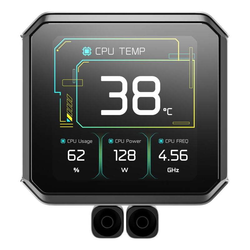 DEEPCOOL Spartacus 420 Processeur Kit de refroidissement du liquide 14 cm Noir – Image 3