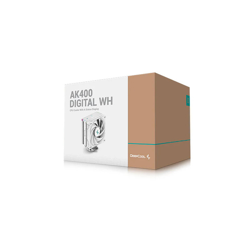 DEEPCOOL AK400 Digital SE WH Processeur Refroidisseur d'air 12 cm Blanc 1 pièce(s) – Image 6