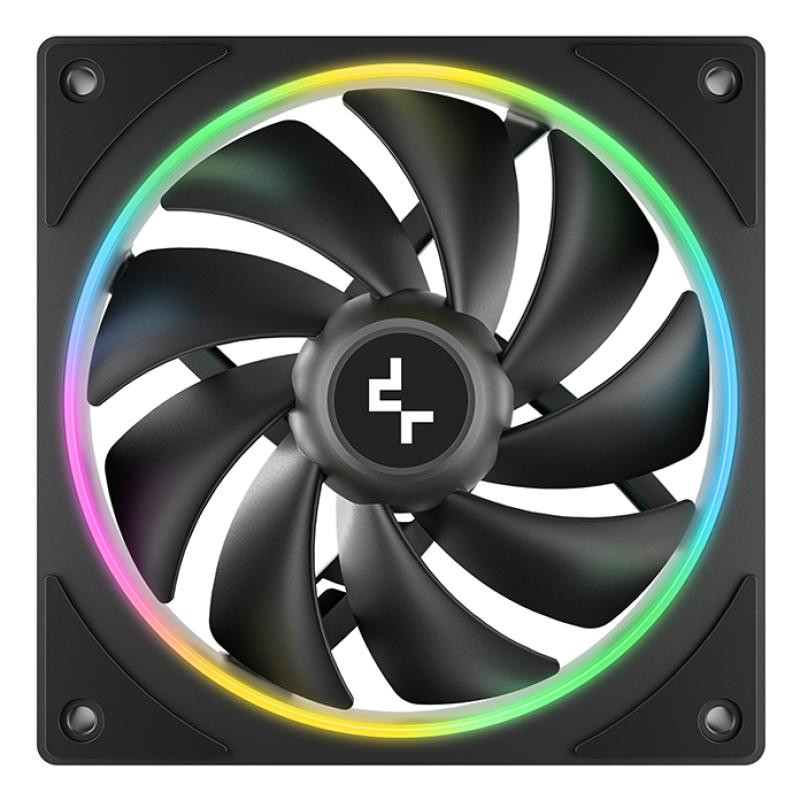 DEEPCOOL FL12 SE Boitier PC Ventilateur 12 cm Noir 1 pièce(s) – Image 2