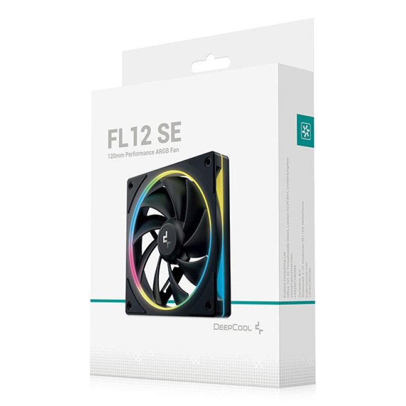 DEEPCOOL FL12 SE Boitier PC Ventilateur 12 cm Noir 1 pièce(s) – Image 6