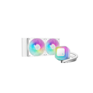 DEEPCOOL LE240 V2 Processeur Refroidisseur de liquide tout-en-un 12 cm Blanc