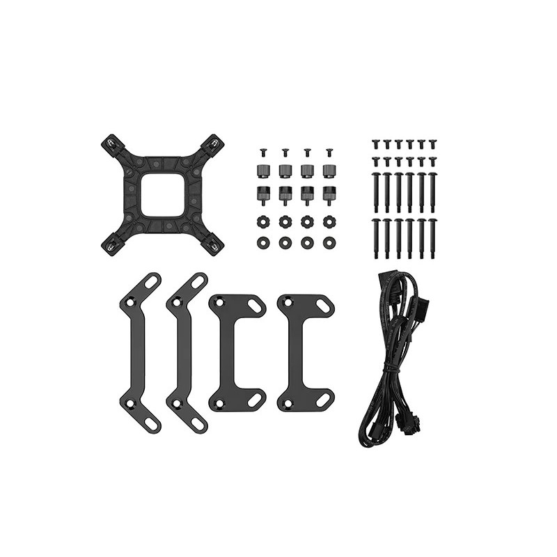DEEPCOOL LM360 Processeur Kit de refroidissement du liquide 12 cm Noir 1 pièce(s)