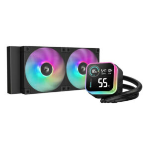 DEEPCOOL LQ240 Processeur Kit de refroidissement du liquide 12 cm Noir 1 pièce(s)