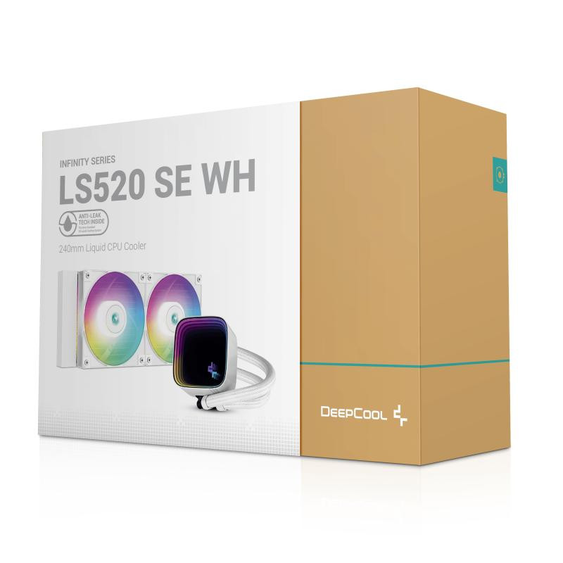 DEEPCOOL LS520 SE WH Processeur Refroidisseur de liquide tout-en-un 12 cm Blanc 1 pièce(s) – Image 6