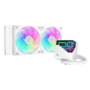 DEEPCOOL LT240 Processeur Refroidisseur de liquide tout-en-un 12 cm Blanc 1 pièce(s)