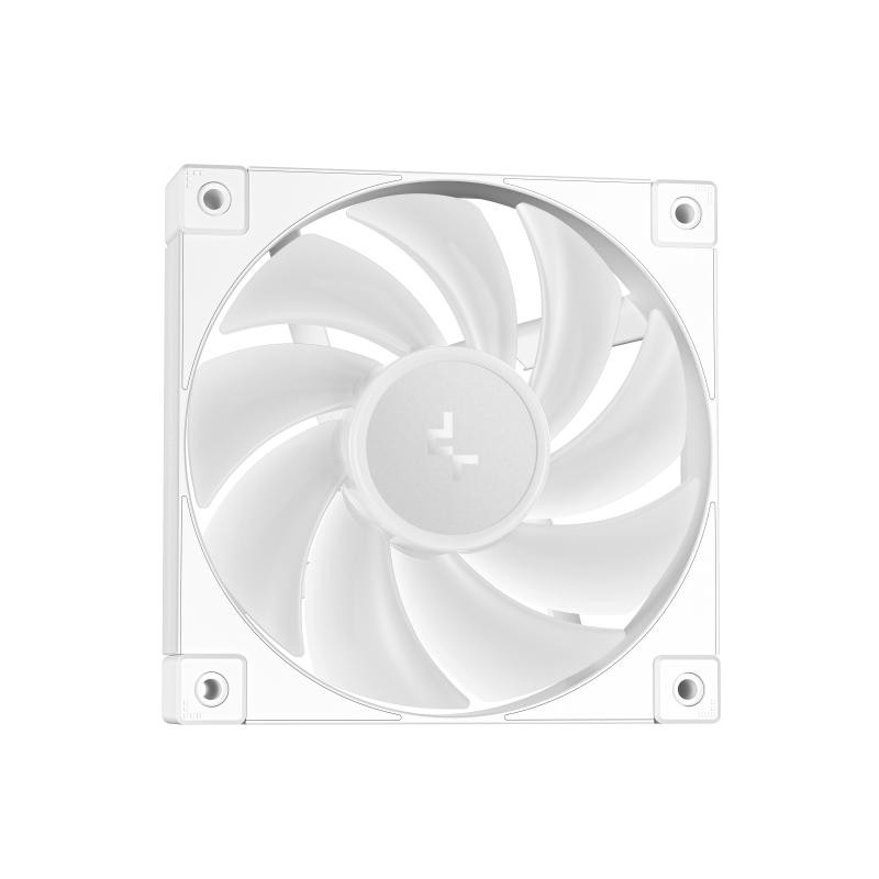 DEEPCOOL Mystique 240 WH ARGB Processeur Refroidisseur de liquide tout-en-un 12 cm Blanc 1 pièce(s) – Image 3