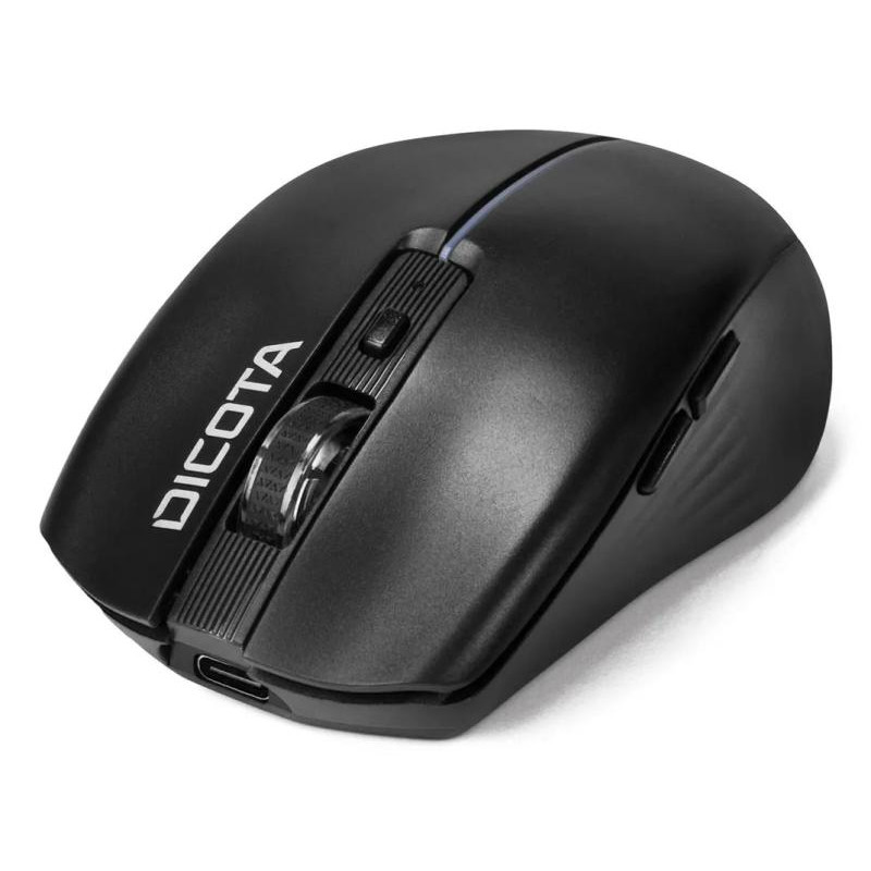 DICOTA D32044B souris Maison Ambidextre RF Wireless + Bluetooth + USB Type-A Optique 1600 DPI – Image 3