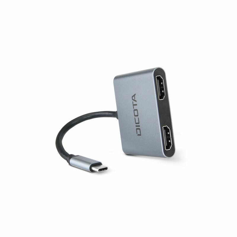 DICOTA D32063 station d'accueil Tablette/Smartphone/ordinateur portable Argent – Image 3