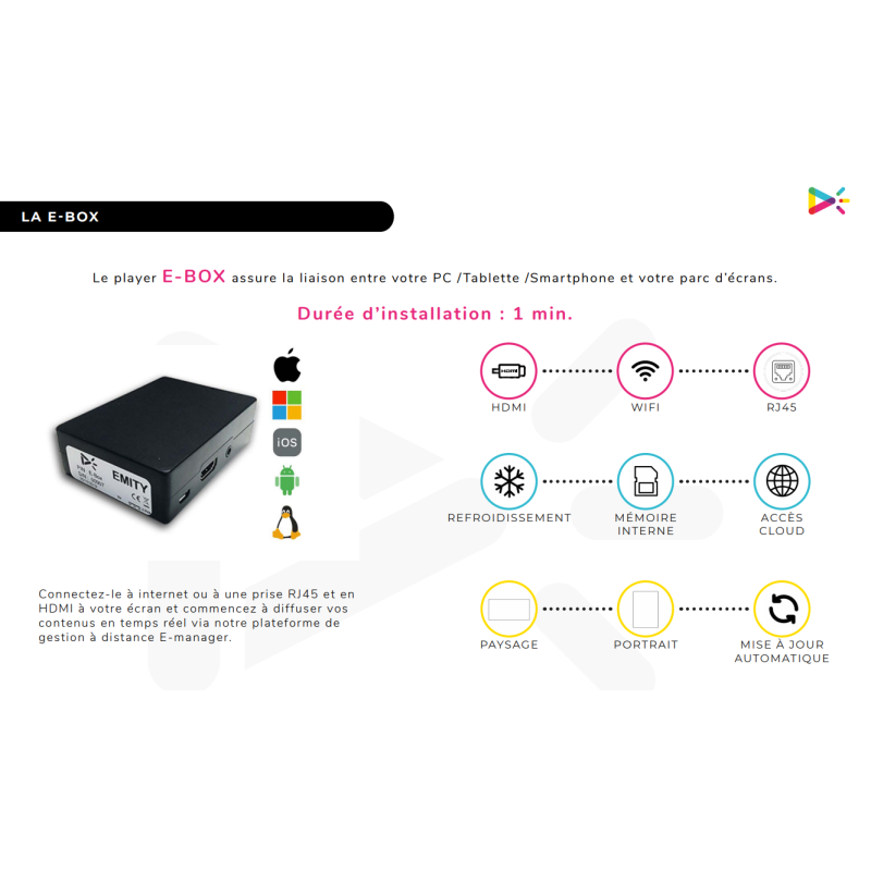 EMITY Pc I3 serveur - PRO0071 – Image 2