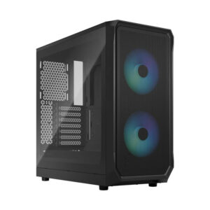 FRACTAL DESIGN Fractal Design Focus 2 RGB Black TG Clear Tint