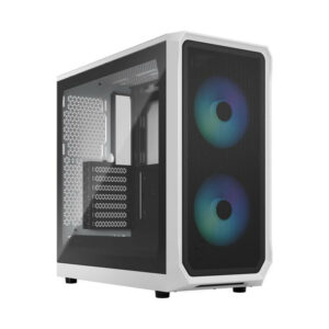 FRACTAL DESIGN Fractal Design Focus 2 RGB White TG Clear Tint