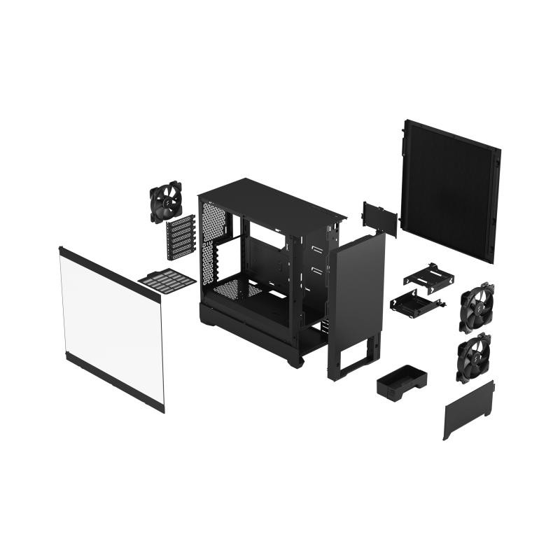 FRACTAL DESIGN Fractal Design Pop Silent Black TG Clear Tint – Image 2