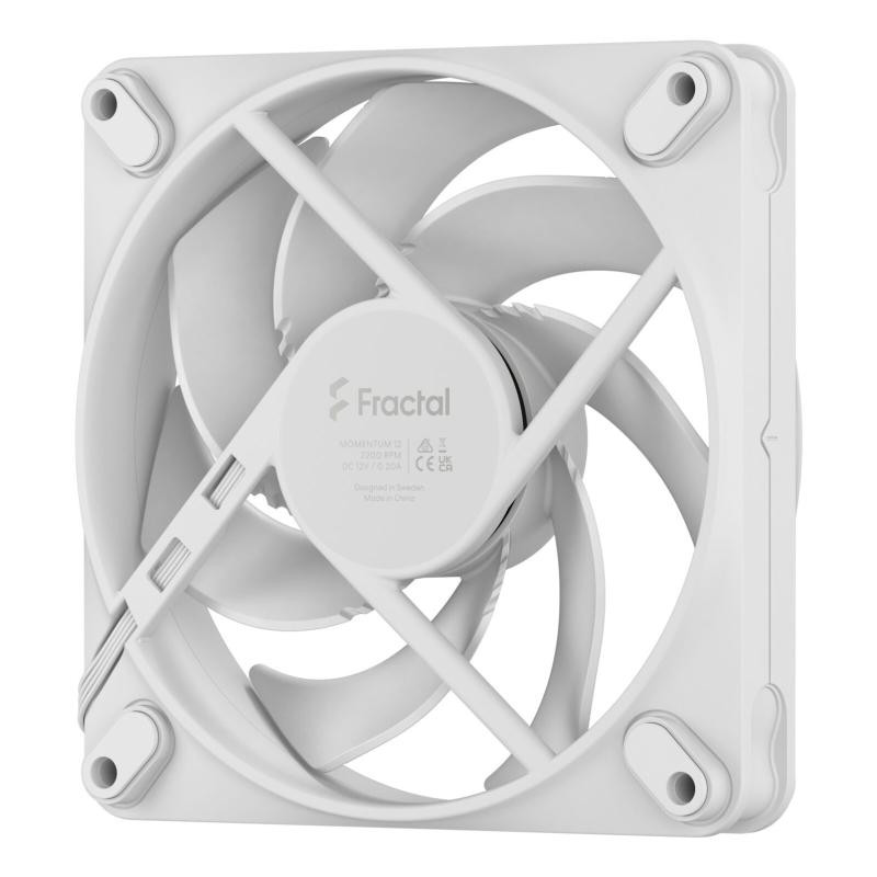 FRACTAL DESIGN Fractal Design Momentum 12 Boitier PC Ventilateur 12 cm Blanc 1 pièce(s) – Image 5