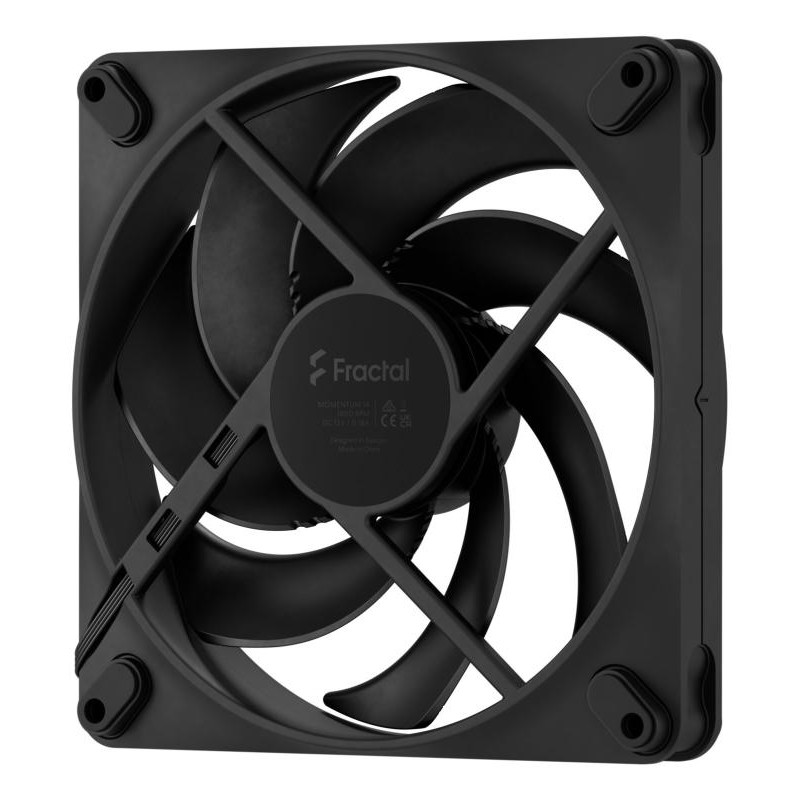 FRACTAL DESIGN Fractal Design Momentum 14 Boitier PC Ventilateur 14 cm Noir 1 pièce(s) – Image 4