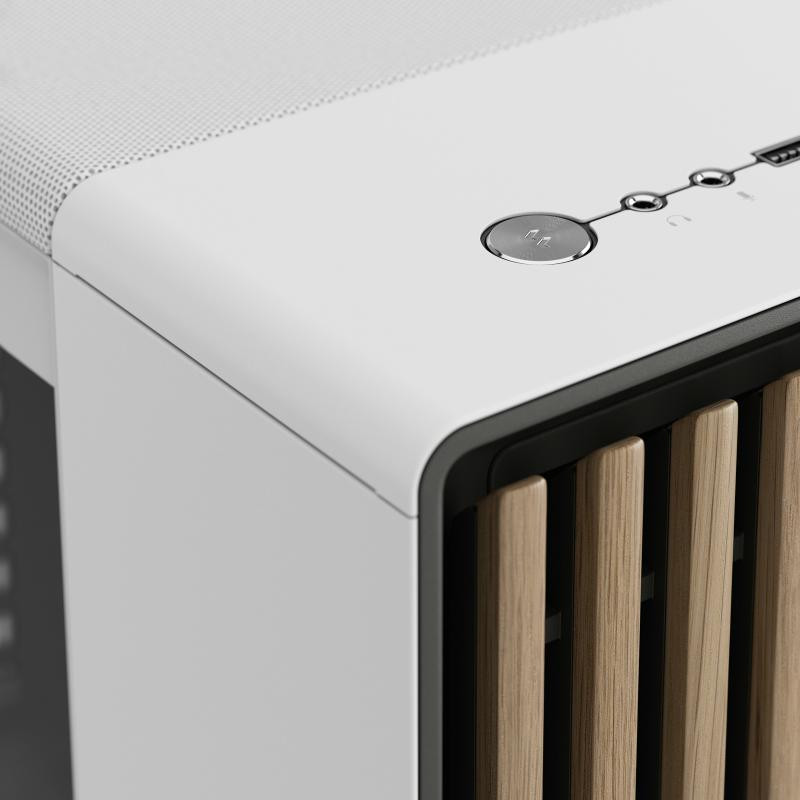 FRACTAL DESIGN FRACTAL North XL Chalk White TG Clear – Image 3