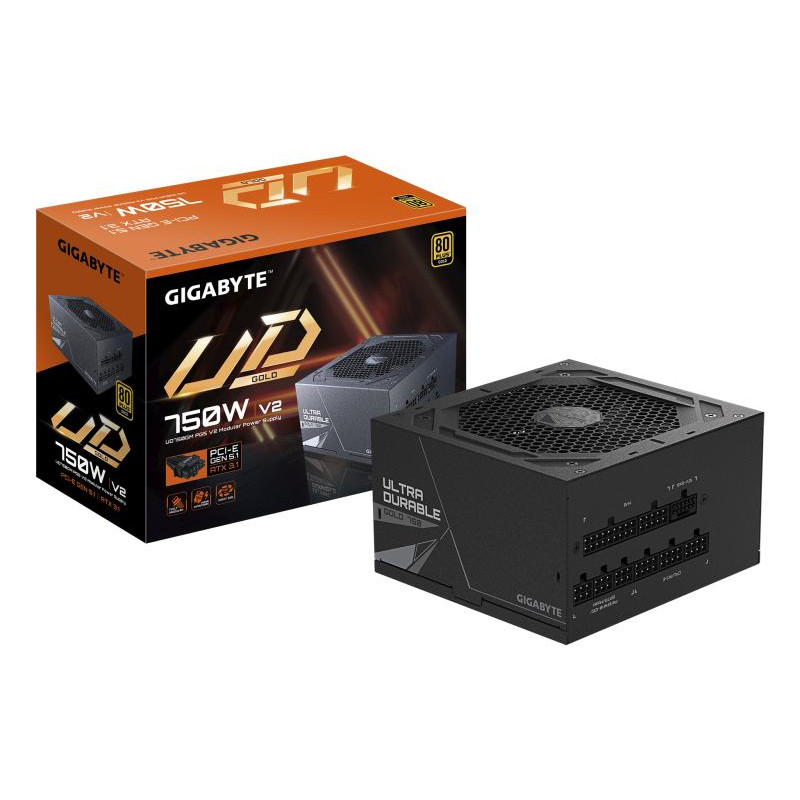 GIGABYTE GIGABYTE 750W - GP-UD750GM PG5 V2 - 80+ Gold