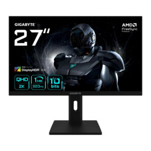 GIGABYTE G27Q3 Moniteur Gaming 27? 2K QHD - 2560 x 1440, 320Hz, 1ms, 350 cd/m², FreeSync Premium, Display HDR400, HDMI 2.0, DisplayPort 1.4