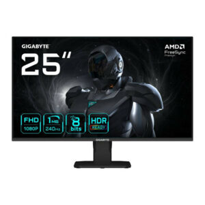 GIGABYTE GS25F2A Moniteur Gaming 25" FHD - 1920 x 1080, 240Hz, 1ms, 300 cd/m², Display HDR 10, HDMI 2.0, DisplayPort 1.4