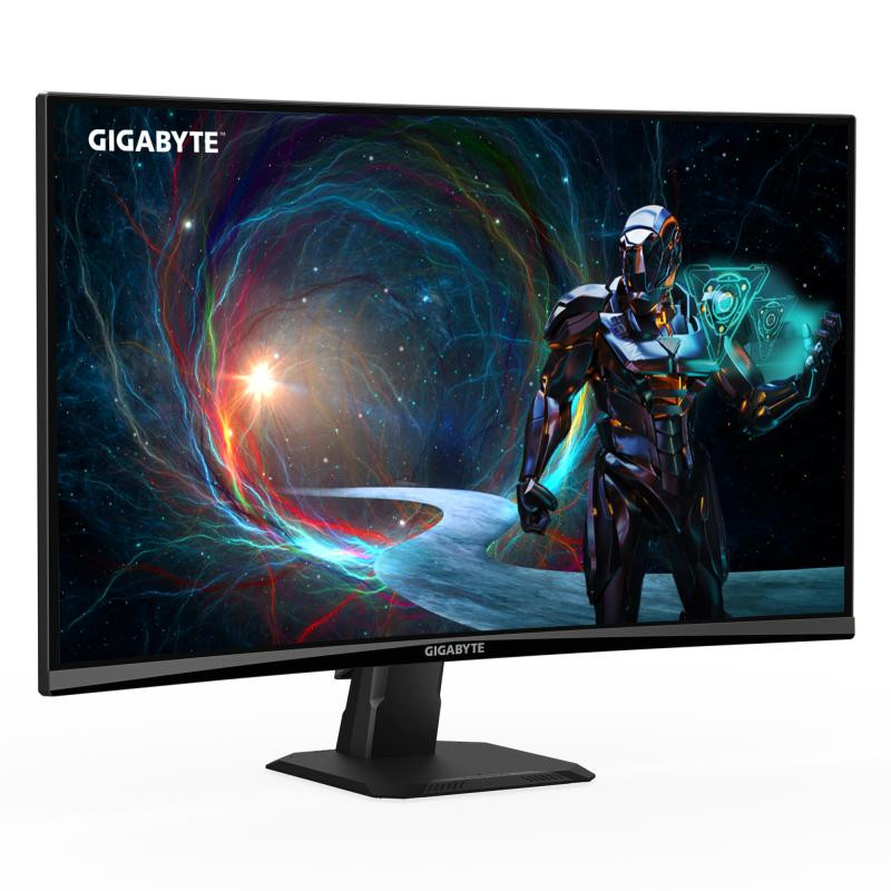 GIGABYTE GS27QCA 27" Moniteur Gaming Incurvé QHD - 2560 x 1440, 180Hz, 1ms, 250 cd/m², FreeSync, HDR Ready, HDMI 2.0, DisplayPort 1.4 – Image 2