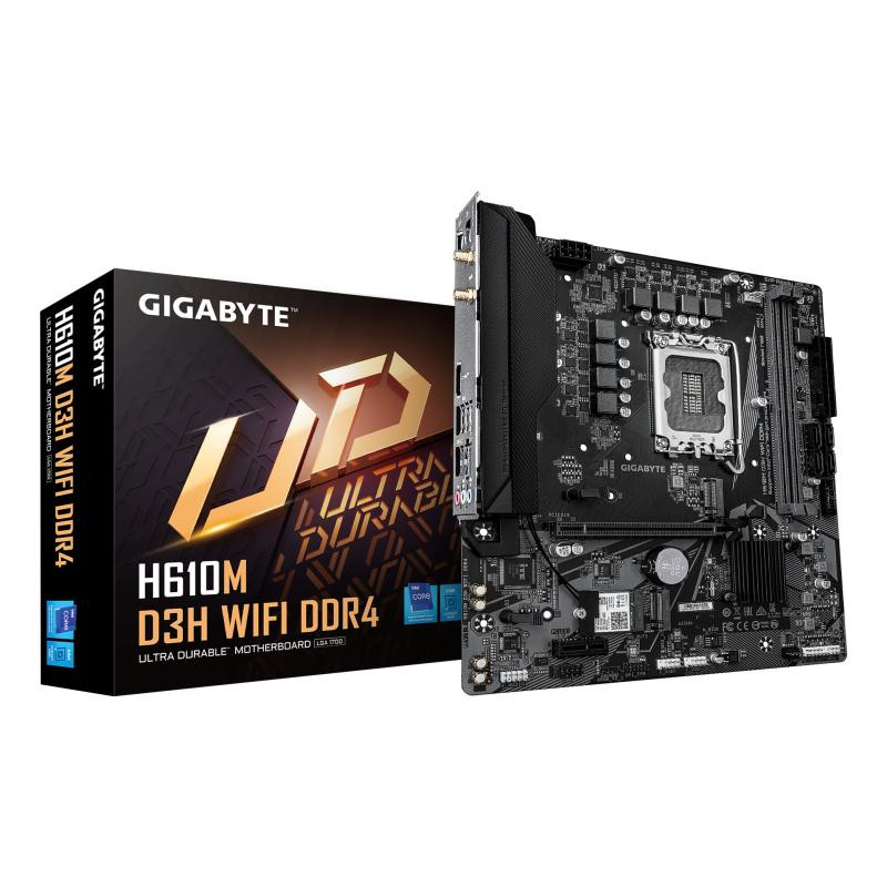 GIGABYTE H610M D3H WIFI DDR4 – Image 2