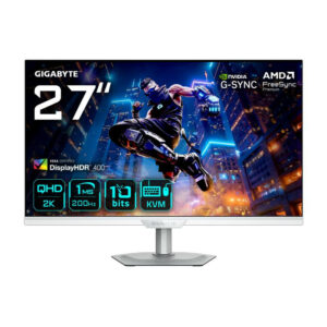 GIGABYTE M27Q2 QD ICE Moniteur de Jeu 27? QHD - 2560 x 1440, 200Hz, 1ms, 350 cd/m², FreeSync Premium, Display HDR400, HDMI 2.0, DisplayPort 1.4