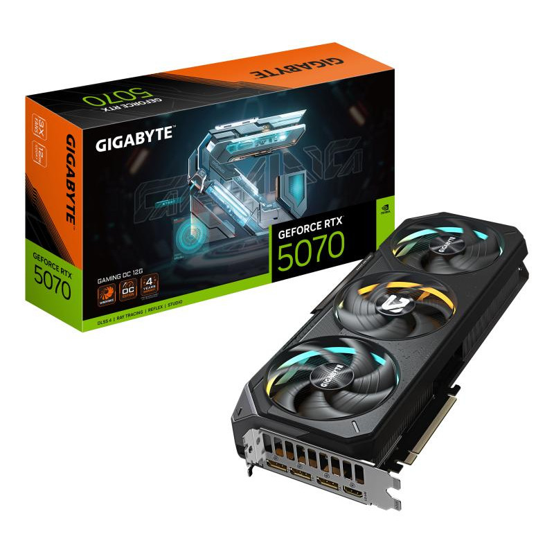 GIGABYTE GeForce RTX 5070 GAMING OC 12G Carte Graphique