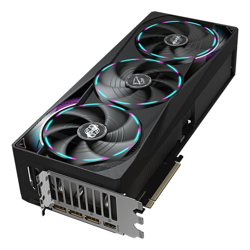 GIGABYTE AORUS GeForce RTX 5080 MASTER 16G Carte Graphique - 16GB GDDR7, 256 bits, PCI-E 5.0, 2805MHz Core Clock, 3 x DisplayPort, 1 x HDMI, GV-N5080AORUS M-16GD – Image 4