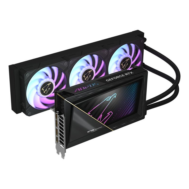 GIGABYTE GIGABYTE AORUS GeForce RTX 5090 XTREME WATERFORCE 32G Carte Graphique – Image 2