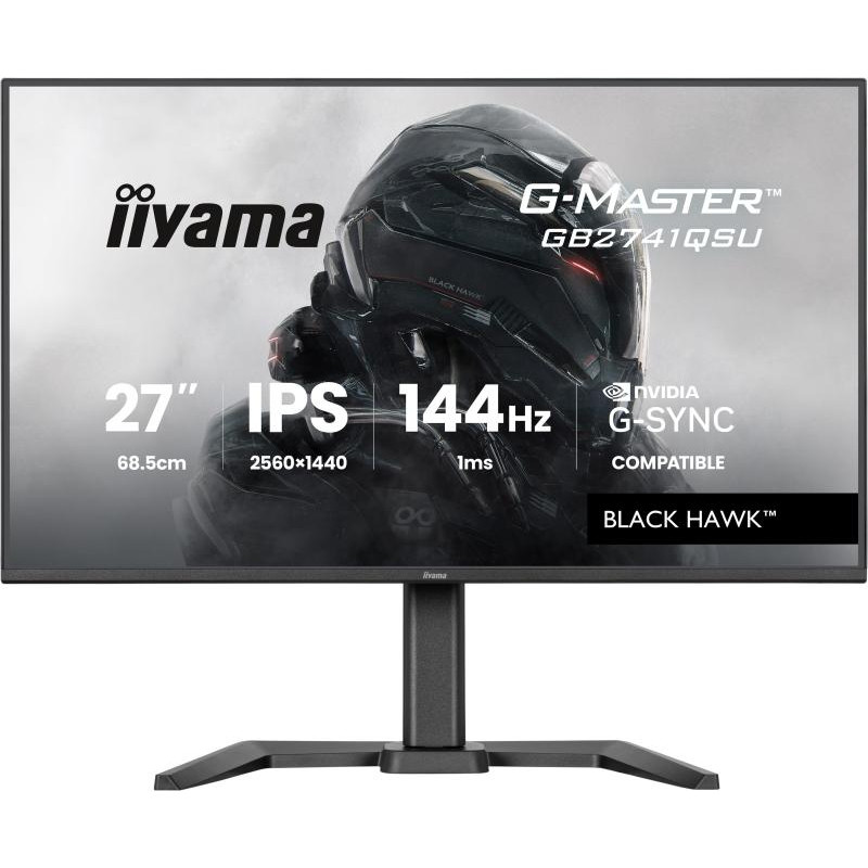 IIYAMA G-MASTER GB2741QSU-B1 écran plat de PC 68,6 cm (27") 2560 x 1440 pixels 4K Ultra HD LED Noir
