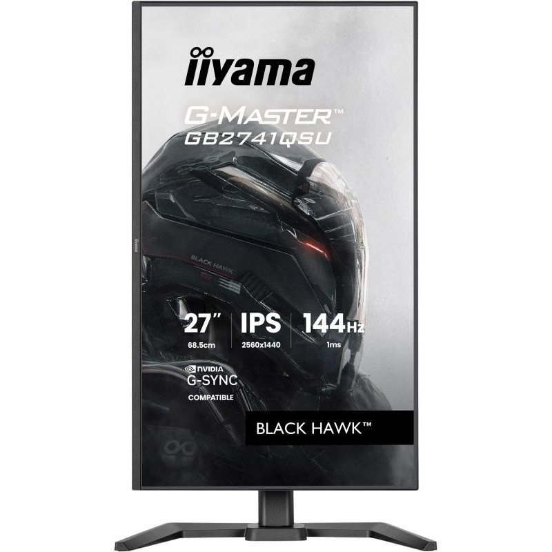 IIYAMA G-MASTER GB2741QSU-B1 écran plat de PC 68,6 cm (27") 2560 x 1440 pixels 4K Ultra HD LED Noir – Image 2
