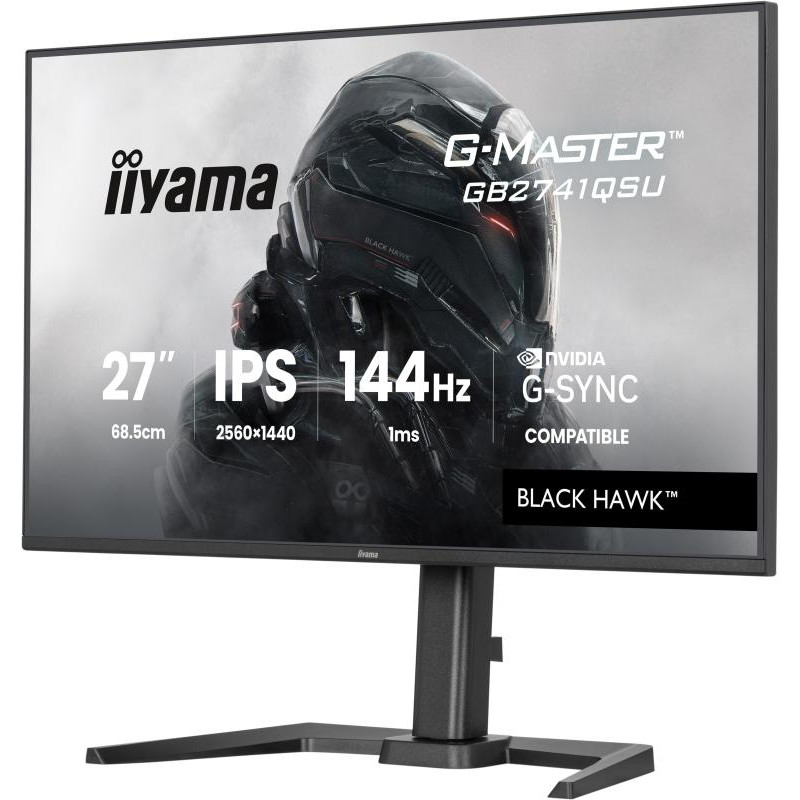 IIYAMA G-MASTER GB2741QSU-B1 écran plat de PC 68,6 cm (27") 2560 x 1440 pixels 4K Ultra HD LED Noir – Image 3