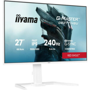 IIYAMA G-MASTER GB2771HSU-W1 écran plat de PC 68,6 cm (27") 1920 x 1080 pixels Full HD LCD Blanc