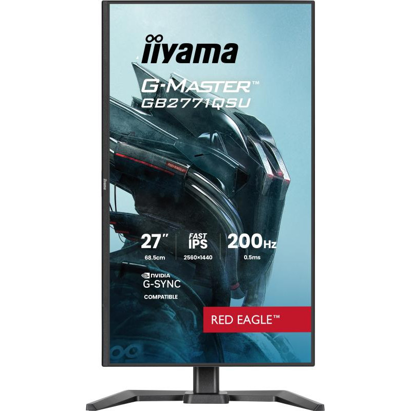 IIYAMA G-MASTER GB2771QSU-B1 écran plat de PC 68,6 cm (27") 2560 x 1440 pixels Wide Quad HD Noir – Image 2