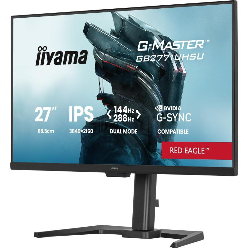 IIYAMA G-MASTER GB2771UHSU-B1 écran plat de PC 68,6 cm (27") 3840 x 2160 pixels 4K Ultra HD LED Noir – Image 2