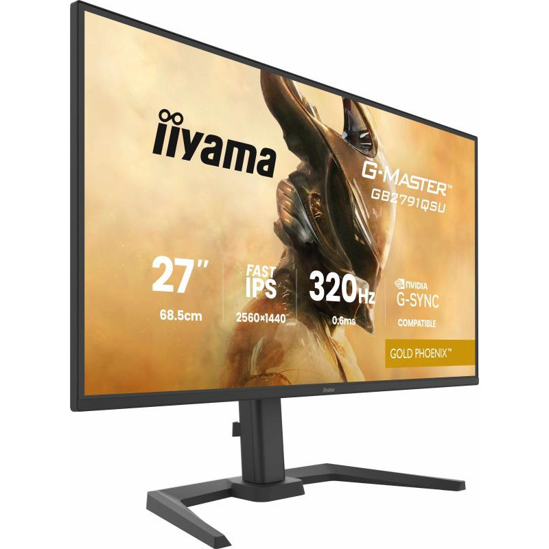 IIYAMA G-MASTER GB2791QSU-B1 écran plat de PC 68,6 cm (27") 2560 x 1440 pixels Wide Quad HD LCD Noir – Image 2