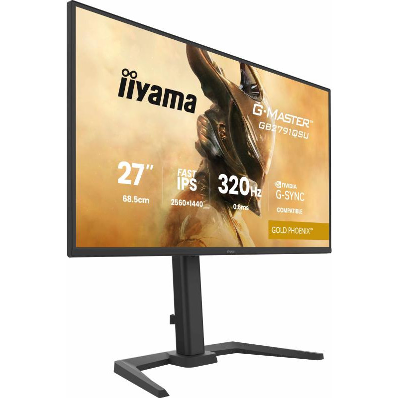 IIYAMA G-MASTER GB2791QSU-B1 écran plat de PC 68,6 cm (27") 2560 x 1440 pixels Wide Quad HD LCD Noir – Image 3