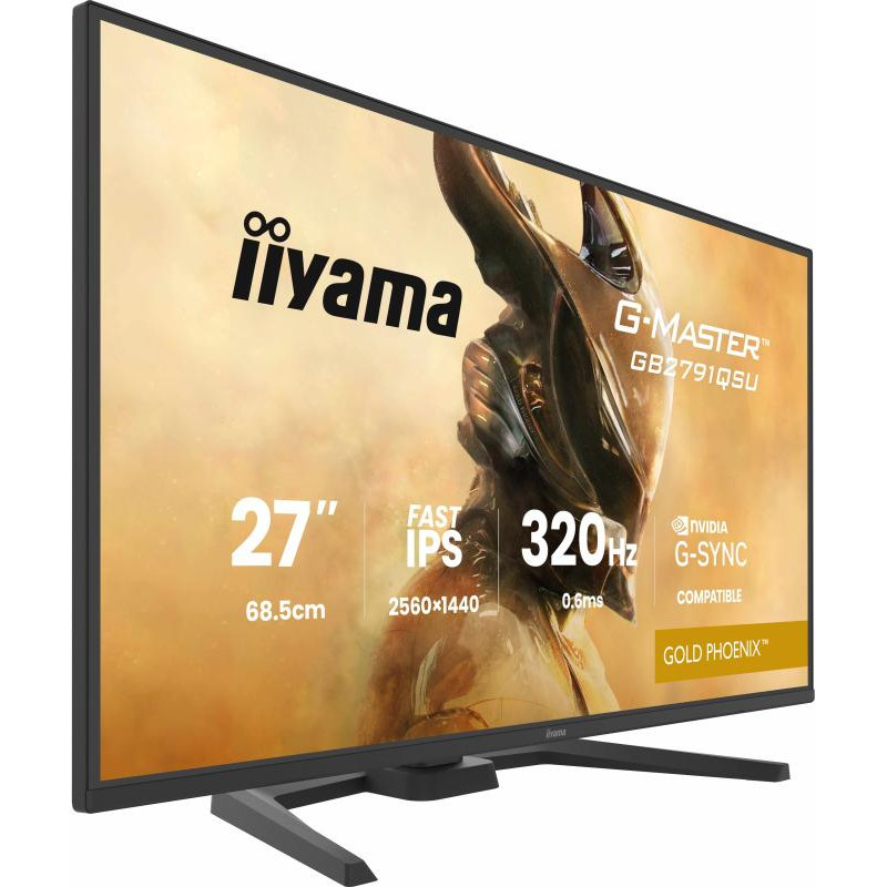 IIYAMA G-MASTER GB2791QSU-B1 écran plat de PC 68,6 cm (27") 2560 x 1440 pixels Wide Quad HD LCD Noir – Image 4