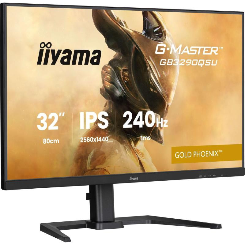IIYAMA G-MASTER GB3290QSU-B1 écran plat de PC 80 cm (31.5") 2560 x 1440 pixels Quad HD LED Noir – Image 5